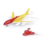 Dickie Toys - Decken-Flugzeug (18 cm) „Sky Flyer batteriebetriebener Deckenflieger mit Aufhängung für die Decke Spielzeug Kinder ab 3 Jahren, Mehrfarbig