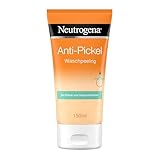 Neutrogena Anti-Pickel Waschpeeling, Exfoliant nettoyant Anti-Boutons Anti-Puistjes Wash scrub, mit Salicylsäure für unreine Haut, ölfrei, 150ml