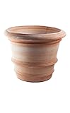 Pflanzgefäße Blumentöpfe Übertöpfe aus italienischem Terrakotta -Tolle Variationen- Absolut Frostfest (Classica, 30cm)