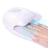 Generisch Dryer Vent - Compact Manicure Fan Device, Fast Drying Machine | with Gentle Airflow System, Lightweight travel Design, Professional Care Accessory