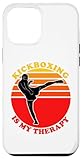 Hülle für iPhone 14 Pro Max Kickboxing Is My Therapy Lustiges Kickboxen