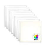 Xtend EcoLight 10x LED Panel 62x62cm dimmbar 4000K Neutralweiß 40W CRI90 3800lm Rasterleuchte Triac flimmerfrei Deckenleuchte Pls3.0