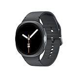 Samsung Galaxy Watch8 Smartwatch mit Galaxy AI, Fitness-Uhr und Fitness-Tracker, Sport Band, Wellness- und Schlaf-Coaching, 44 mm, Bluetooth, Graphite, 3 Jahre Herstellergarantie