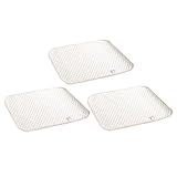 DIKACA 3Stücke Teiliges Baumwoll Wasserdichtes Babywindelunterlage S Atmungsaktive Kinderbettauflage für Neugeborene für Babybett Inkontinenzschutz