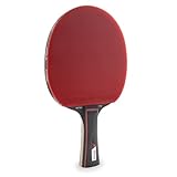 JOOLA Tischtennisschläger Match PRO ITTF genehmigter Allround Wettkampf Tischtennis-Schläger 4 Sterne, Schwarz/Rot, 1.8 MM Schwammstärke