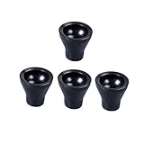 HEMOTON 2Stücke Ballaufnahme Cup für Puttergriff Schwarz Golfballabholwerkzeug Leicht und Tragbar für Golfer