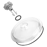 Deckel für Sandfilterfalle - Abdeckung des Reparatursets für Pumpenfiltereinheit | Ersatzteil für kompatible Modelle, garantiert eine Anpassung und Funktion