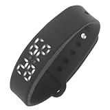 BESPORTBLE Multifunktions Smart Armband mit Schrittzähler Schlafmonitor Temperaturanzeige und Vibrationsalarm Schwarz für Fitness und Gesundheit
