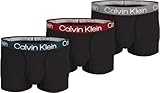 Calvin Klein Trunk 3PK Medium PZI - Black Medium, Pzi - Black, Medium-Large