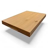 Lärche Schneidebrett 'Das Lärchen Brett' (Schneidebrett mit Griffmulde, 30 x 30 x 4 cm)