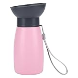 Hunde-Wasserflasche, 600 ml, auslaufsicherer Spender, Haustier-Trinkbehälter für Spaziergänge, Ausflüge, Park, Auto, , Roadtrip, Wandern, Outdoor und Camping