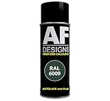 RAL6009 TANNENGRUEN Spraydose stumpfmatt Lackspray Sprühdose DIY Autolack