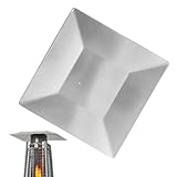 Pyramide Terrassenheizstrahler Reflektor Schild Outdoor Propan Top Shield Pyramide Ersatz Zubehör für Natural