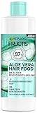 Garnier Fructis Feuchtigkeits Aloe Vera Hair Food Spülung, für normales bis trockenes Haar, Vegan, 400 ml (1er Pack)