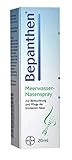 Meerwasser Nasenspray Bepanthen - Zur Befeuchtung und Pflege der trockenen Nase - 20ml