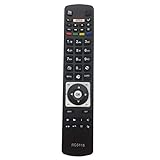 Riry Universalfernbedienung Telefunken RC5118 für Fernbedienung Telefunken Fernseher Digihome/Alba/Polaroid/FINLUX/Bush/Hitachi/Smart TV mit Netflix und YouTube – Keine Einrichtung erforderlich