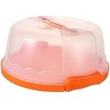 IWOWHERO Kuchenbehälter mit Deckel aus Langlebigem Pp Runder Kuchenträger für 6 8 Zoll Wiederverwendbare Kuchenaufbewahrung für Transport und Frischhaltung Wiederverwendbar