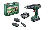 Bosch Akku-Schlagbohrmaschine UniversalImpact 18 + 2 Akkus 2,0 Ah + Ladegerät AL1820