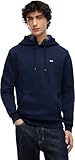 Tommy Jeans Herren TJM Reg Flag Hoodie Dm0dm20742 Kapuzenpullover, Blue (Dark Night Navy), L EU
