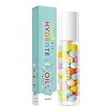 Feuchtigkeitsspendendes, feuchtigkeitsspendendes Lippenöl für sehr trockene Lippen | Langanhaltendes pflegendes Roll-On Öl für langanhaltende natürliche Pflege bei trockenen Rissen u