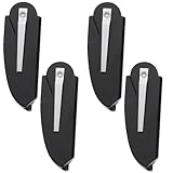 Housoutil Klappbarer Bartkamm aus Kunststoff Kleiner Taschenkamm für Männer Ergonomisch Hautfreundlich Bartpflege und Styling für Reisen und Zuhause