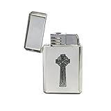 Sturmfestes Gasfeuerzeug mit keltischem Kreuz