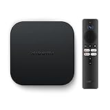 Xiaomi TV-Box S (2. Generation), 4K-Ultra-HD-Streaming-Media-Player, 2 GB RAM, 8 GB ROM, Smart-TV-Box, unterstützt Google TV, Dolby Vision, HDR10+, Dolby Atmos, DTS-HD, Wireless Projection,