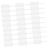 FUNOMOCYA 40 Stück Malen Sie Pistolterfilter Ersatzfilter für luftfreies Sprühgerät Farbfilter aus Nylongewebe einweg-farbsieb lackfilter Nylon konisches Filter Plastik Weiß Wiederverwendbar