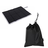 SGERUFZ 1 Pcs Pack Faltbare Outdoor Sitzkissen mit Wasserabweisender Sitzunterlage inkl. 1 Aufbewahrungstaschen Ideal für Camping Wandern Picknick und Outdoor-Spielplatz