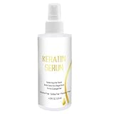 Haar Serum Keratin Haarpflege, Castor Oil Anti Frizz Haarserum, Kokosöl Hitzeschutz Finish Protein, Treatment für kaputte trockene Haare sichtbare für sofort sichtbare (1)