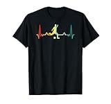 Herzschlag Geschenk für Fußballer Fußball T-Shirt