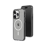 RhinoShield JellyTint MagSafe-kompatible transparente Schutzhülle mit Farbe für [iPhone 14 Pro Max] | Überlegene Magnetkraft, übertrifft militärische Standards, Kratz- und stoßfest - Aschgrau