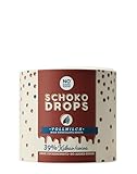 NO SUGAR SUGAR Vollmilch Schokoladendrops mit 39% Kakao Anteil (250g) Hergestellt ohne Zuckerzusatz, gesüßt mit Erythrit und Stevia