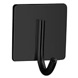 Selbstklebende Handtuchhaken für Badezimmer, Küche Handtuchhaken, Edelstahl Haken Badezimmer, Wandmontage, wasserdicht, kein Bohren Küche