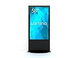 SWEDX Lamina, Digital Signage Display Stele 147 cm (58 Zoll) schwarz 4K in 4K Out