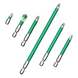 Langlebiges Schraubendreher-Bohrer-Set – langlebiges Bohrerzubehör, magnetisches Schraubendreher-Werkzeugset, magnetische Mehrzweck-Bits mit ergonomischem Design und Heimprojekten, kompaktes