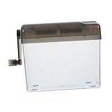 Veemoon 1Stück Mini Handschredder Tragbarer Manueller Aktenvernichter für Büro und Zuhause Zerkleinern von Dokumenten Platzsparend und Leicht Bedienbar