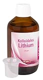 Kolloidales Lithium Konzentration 100 ppm | 500 ml inkl. Dosierbecher | Reinheit über 99,95% höchste Qualität | mit Colloidmaster/Vinetatronic-Technologie - Laborgeprüft & in Deutschland hergestellt