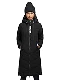 Khujo Aribay4 Light Damen Wintermantel Black Größe XL