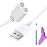 Greacesrio Universal 7mm Magnetisches USB-Ladekabel, Magnetisches 2-Pin USB-Kabel für Massagegeräte, Smartwatch und mehr, Ersatz-Ladekabel, 0,8m Magnetisch Ladezubehör