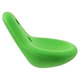 Abaodam Kinderschaukel Kunststoffschaukelsitz Grün für Outdoor Gartenspielgeräte Stoßfest Ergonomisch Geformt Leicht Transportierbar Spielplatz Ersatzteil