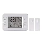 Thermometer für Gefrierschrank, digitaler Temperaturmonitor, kabellos, für Kühlschrank, Messzubehör für Küche, Haus, Wohnheim, Wohnung