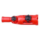 Hethlif Pinselverlängerung mit Mehreren Winkeln, Verlängerungsstangen-Aufsatzhalter für Pinsel, Rolle, Sicherer, Drehbarer Kopf