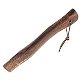 Toyvian Beil Ersatzgriff Kurzer Axtstiel Robust und Praktisch für Garten und Camping zum Austausch Axtgriffs Langlebig und Wartungsarm