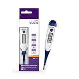 scala SC 1501 blau Flex Speed 10 Sec. Digitales Fieberthermometer für Kinder, Babys und Erwachsene, orale und rektale Messung, präzise, schnell, sicher