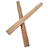 BIUDECO Holzhammerstiele 2 Stück 40cm Rutschfest für Klauenhammer Kugelhammer mit Glatter Oberfläche Langlebiger Ersatzgriff
