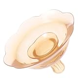 DECOMELODY Brustschutz mit Aufbewahrungsbox Weicher Nursing Protector und Stillabdeckung Verstellbarer Still Schild für Sicheres Füttern Hautfarbener Breastfeeding Cover mit Saugsystem