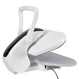 LANNADD Dampfbügelmaschine, 2200W Bügelmaschine Hemd Bügelmaschine 35,8' Heizplatte bügelpressen 5 Einstellbare Bügelprogramme für Schlafzimmer Wohnzimmer Bekleidungsgeschäft