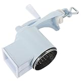 VICASKY Handkurbel Küchenreibe aus Metall Mehrzweck Nuss und Käsereibe Stabile Befestigung Manuelle Haushaltsreibe für Gemüse und Käse