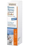 Nasenspray Kinder, Wirkstoff: Xylometazolinhydrochlorid, zur Abschwellung der Nasenschleimhaut bei Schnupfen, Spar-Set 10x10ml